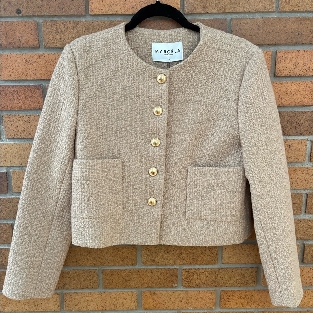 Marcéla London Paris Tweed Jacket (NWT)